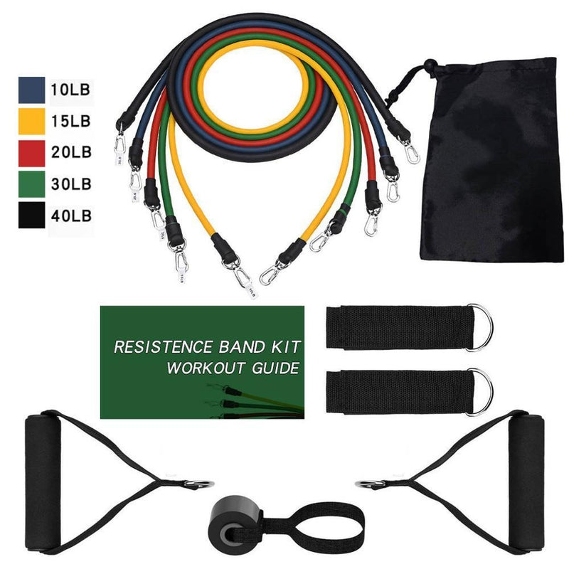 17Pcs Resistance Bands Set